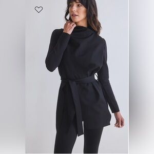 Ruti Black Long Sleeve Tunic with Belt